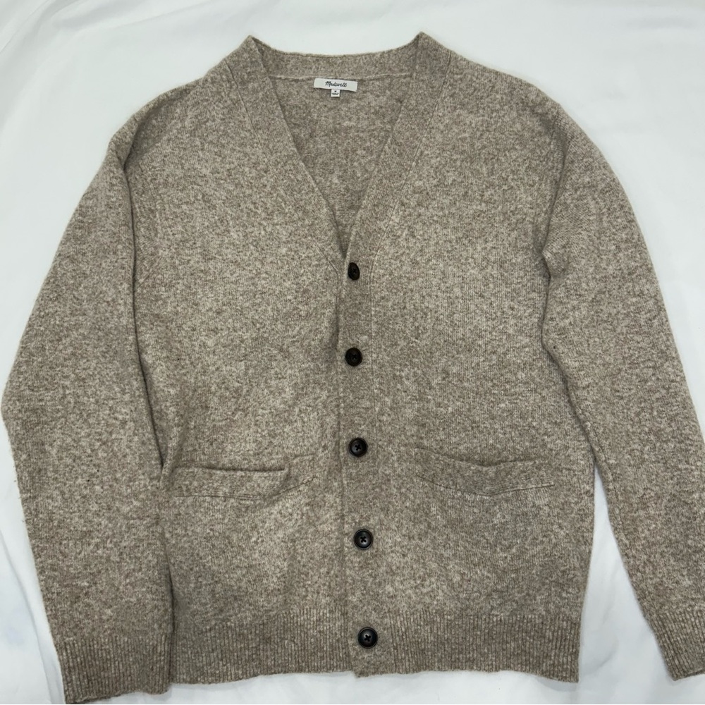Madewell Wool Blend Cardigan Sweater Button-Up Womens Size Medium